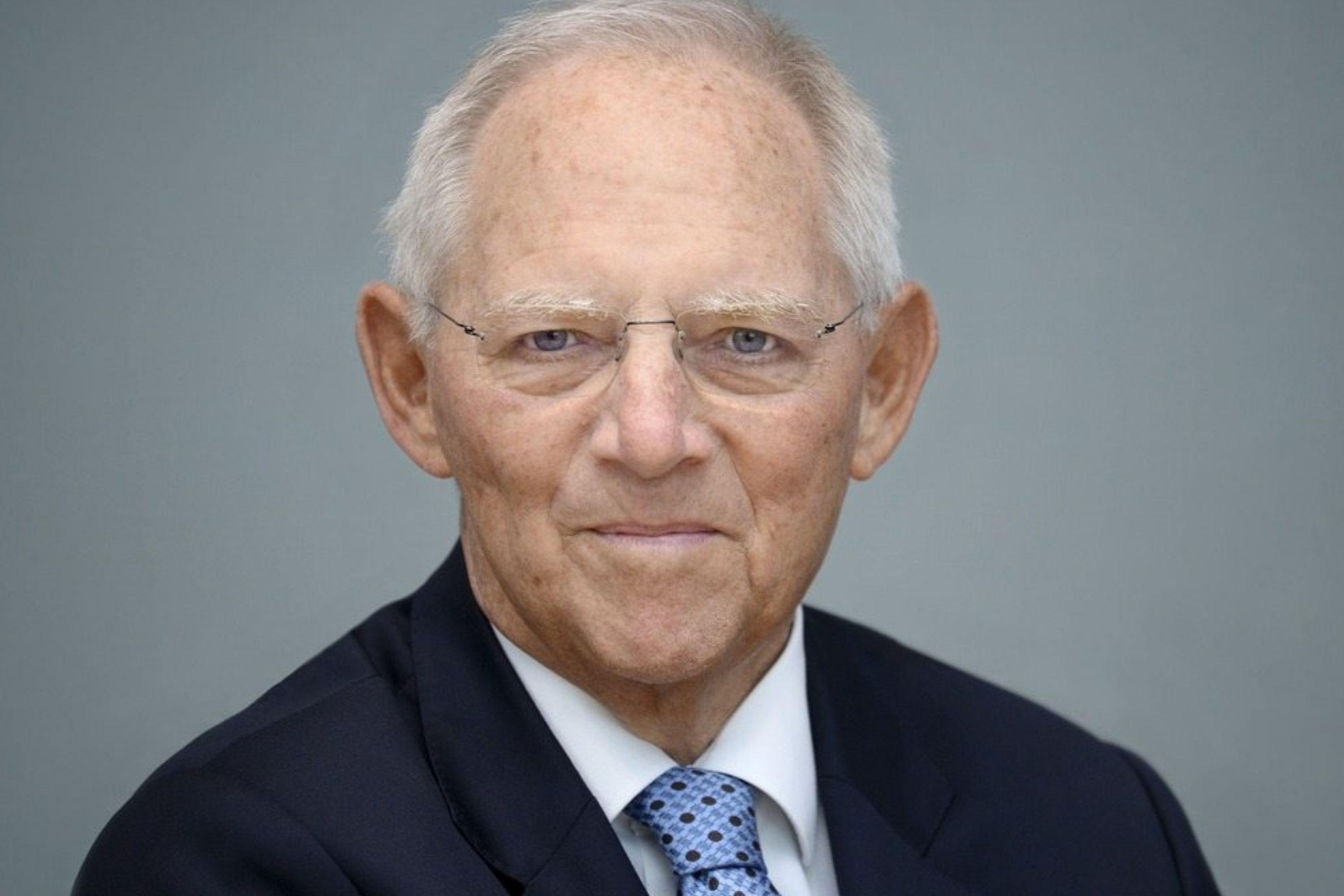Das Portraitfoto zeigt Wolfgang Schäuble.