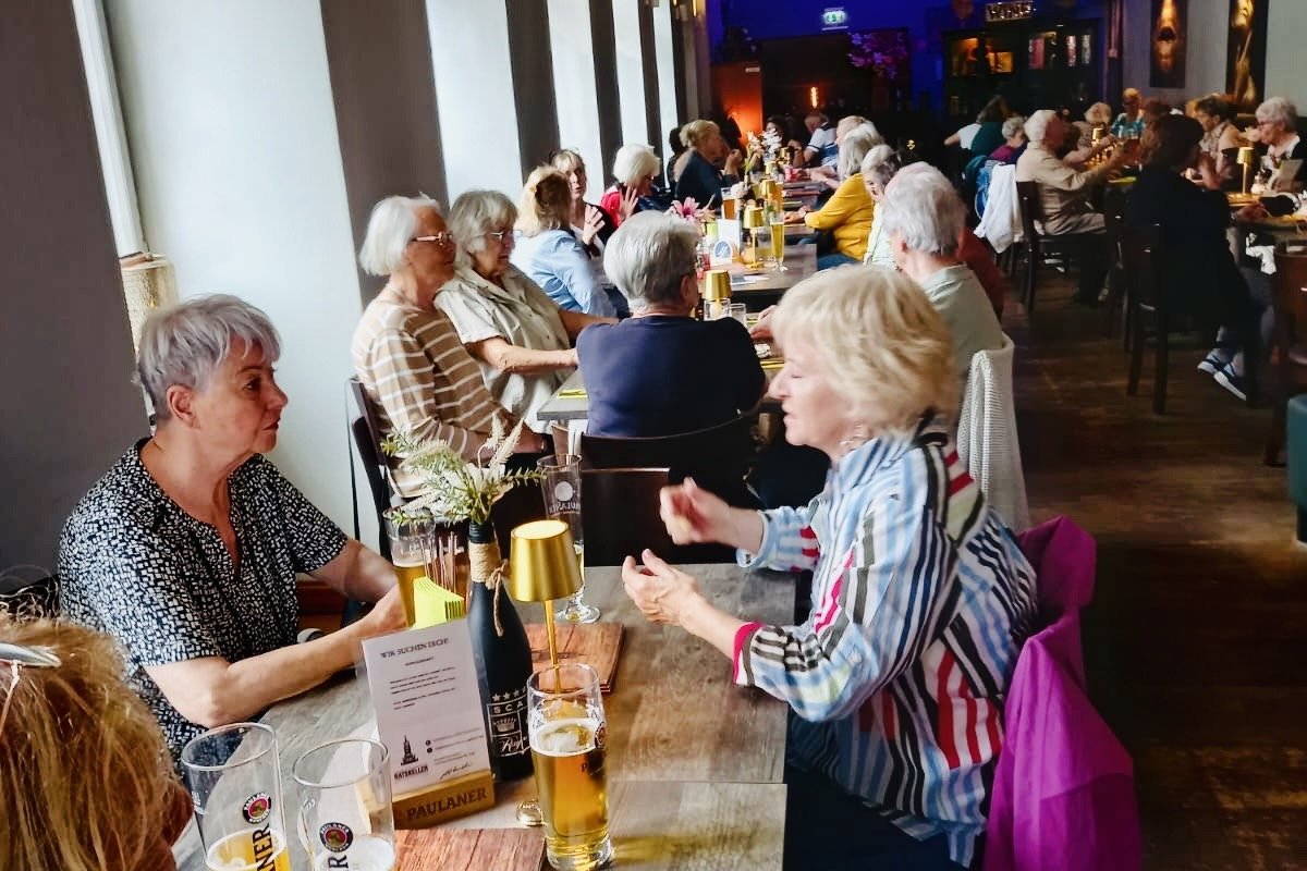Die Reisegruppe im Ratskeller