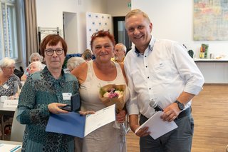 Portrait Dagmar Wehle, Beate Joachim, Hans-Günter Brochwitz