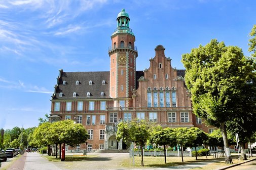 Rathaus Reinickendorf - Altbau Der Altbau vom Rathaus Reinickendorf