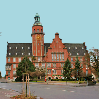 Ansicht des Rathaus Reinickendorf