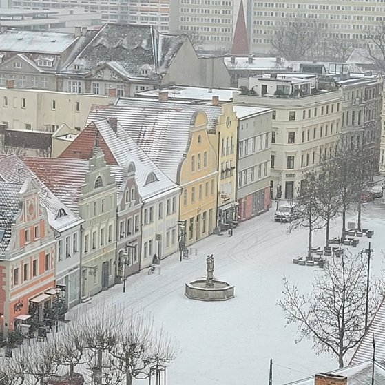 Winter in Cottbus Winter in Cottbus