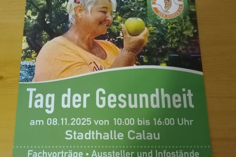 Foto mit Vereinsvorsitzende