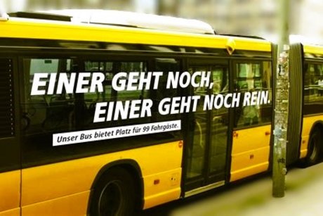 Bus der Berliner Verkehrsbetriebe