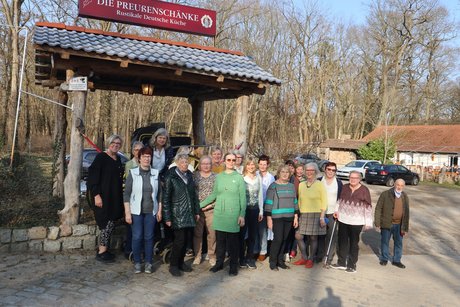 Vor dem Lokal Vor dem Lokal