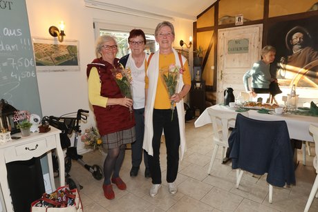 Verabschiedung mit Rose Verabschiedung mit Rose