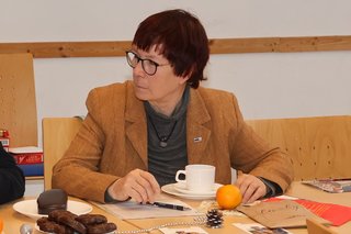 Unser Gast Ehrenamtskoordinatorin Frau Dagmar Wehle