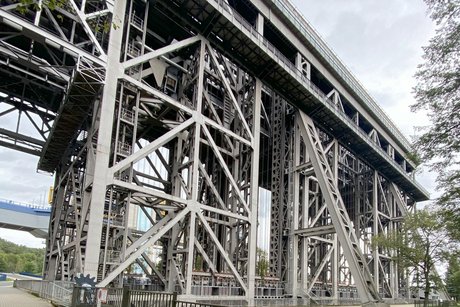 Altes Schiffshebewerk Niederfinow .