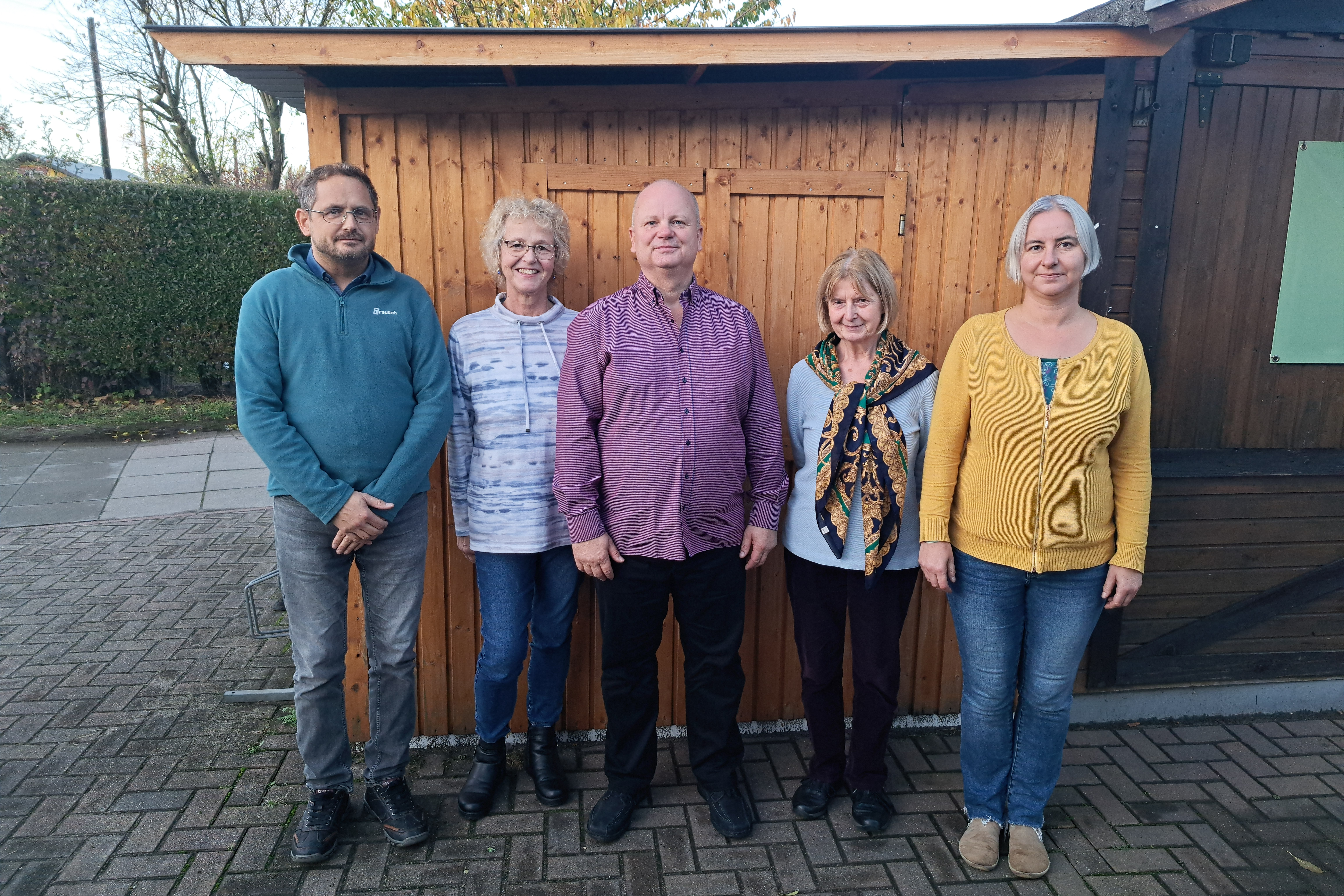 Auf diesem Foto ist der Vorstand vom VdK Pankow dargestellt