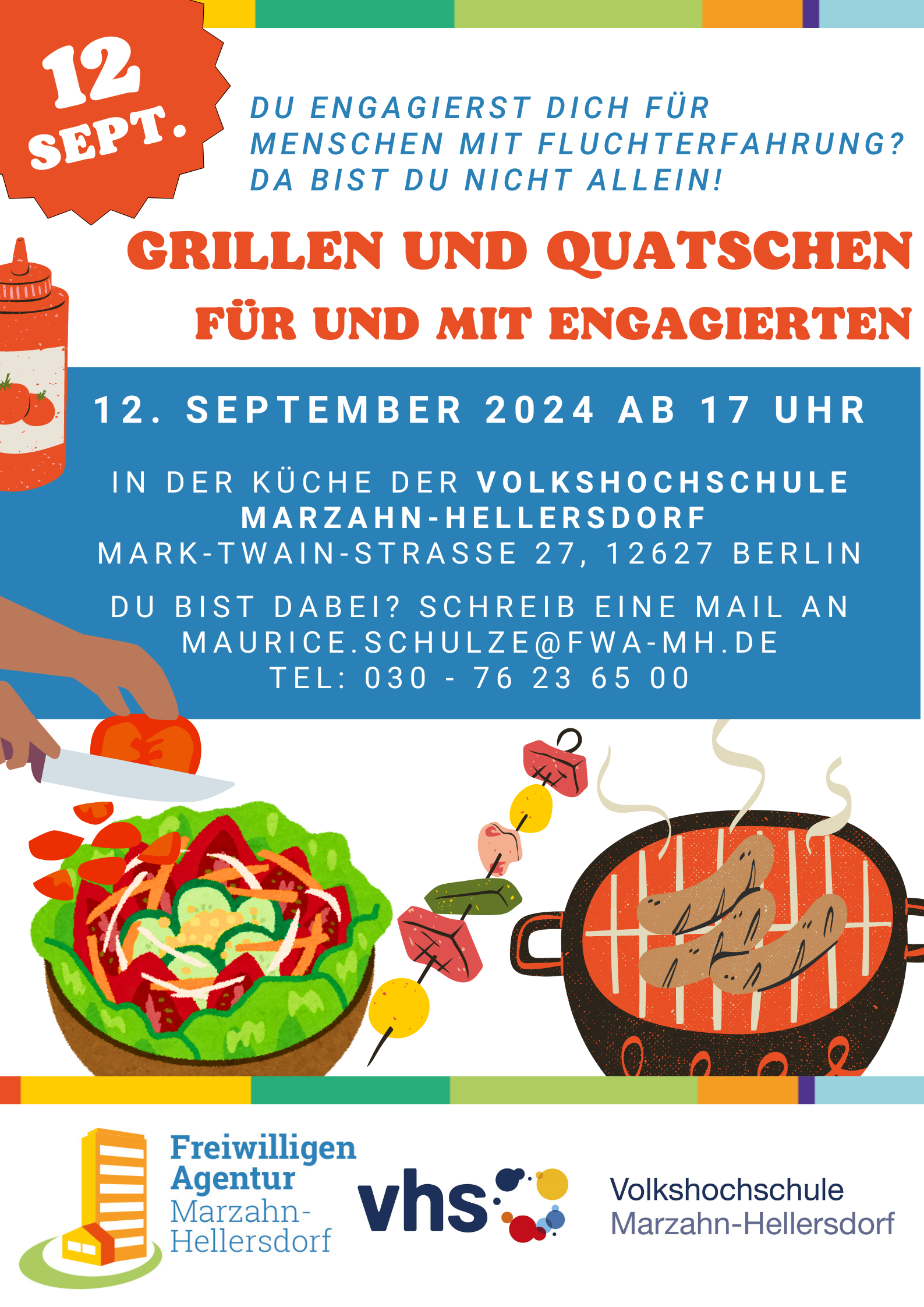 Grillen und Quatschen