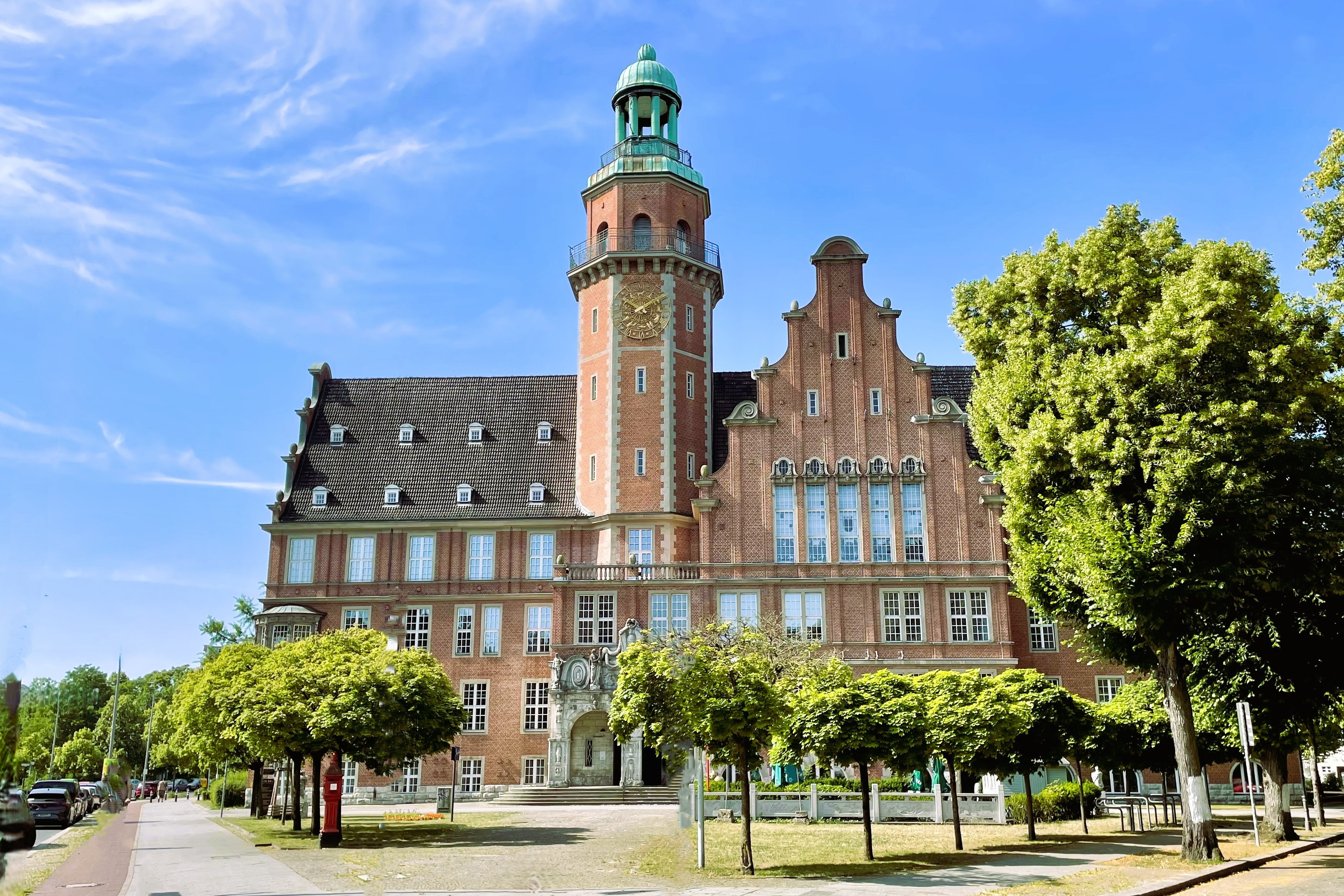 Rathaus Reinickendorf - Altbau Der Altbau vom Rathaus Reinickendorf