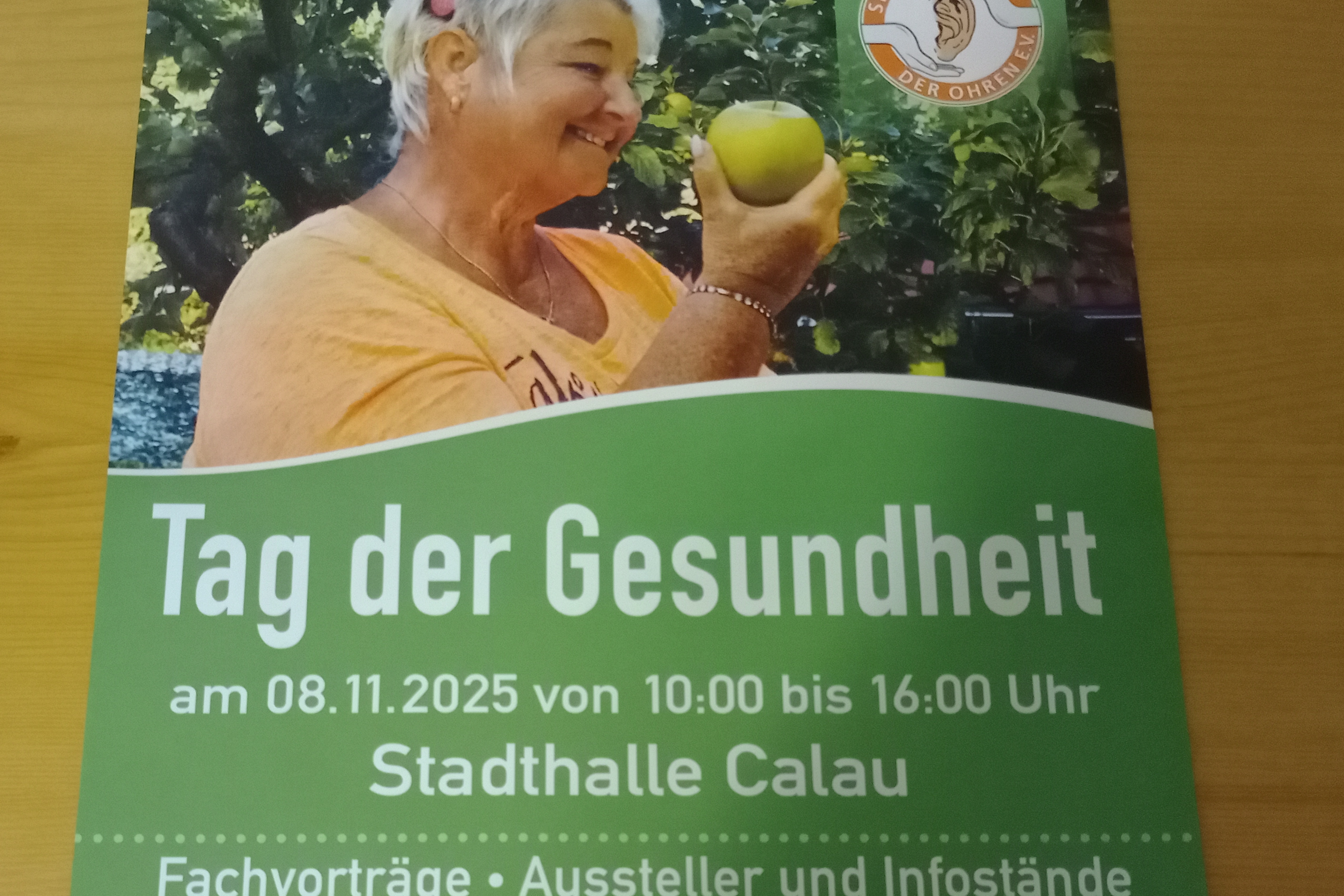 Foto mit Vereinsvorsitzende