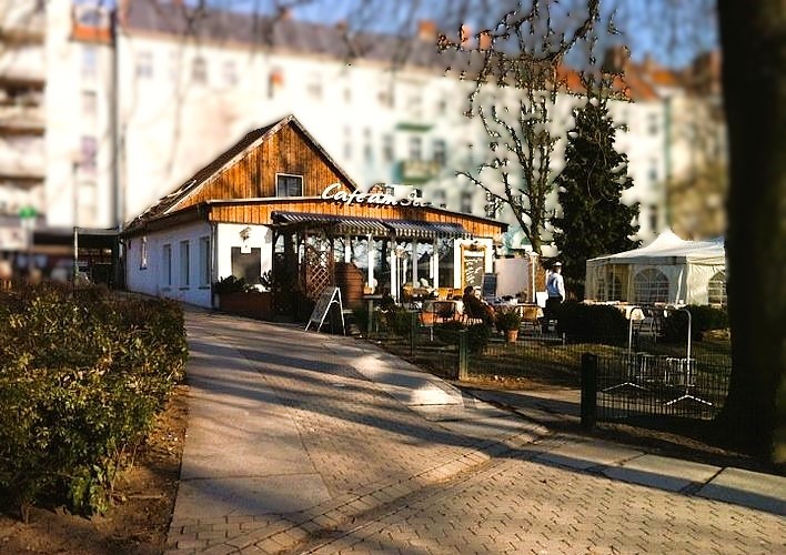 Ein Foto vom Café am Schäfersee