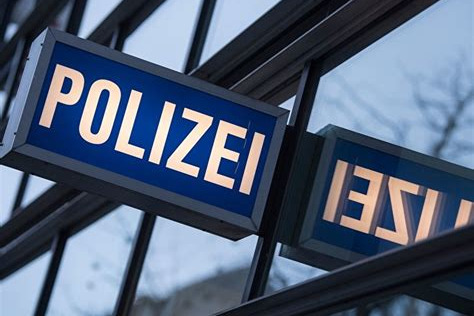 Türschild Polizei Leuchtschild Polizeidienststelle