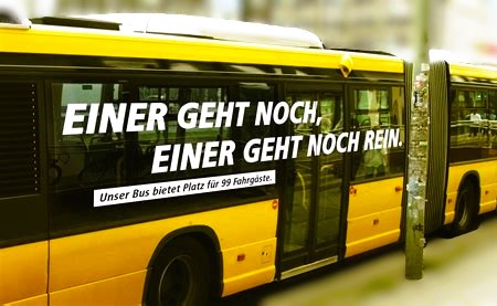 Bus der Berliner Verkehrsbetriebe